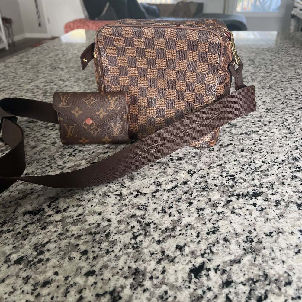 Louis Vuitton Damier Ebene Olav PM Crossbody Bag